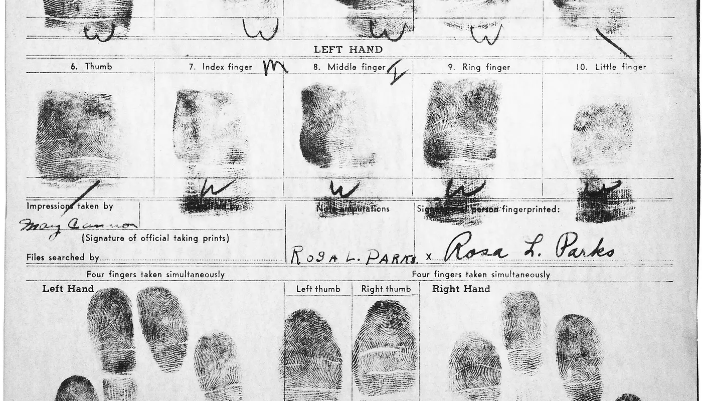 Rosaparks fingerprints